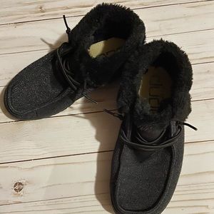 Girls Black winter HeyDudes